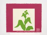 Antonio Caro, [Proyecto postal], 1993, Serigrafía sobre papel. Ejemplar 32 de 260