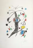 Maravillas con Variaciones Acrosticas en el jardin de Miro (Number 21) by Joan Miró, 1975, Litografía sobre papel. Ejemplar Hors Commerce, sold Feb 2024