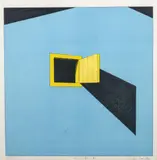 Emilio Sánchez Font, La ventanita, Litografía sobre papel. Ejemplar 46 de 50