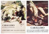 Luis Caballero, Afiche exposición. (2)