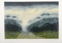 Antonio Barrera, Amanecer, 1980, Serigrafía sobre lienzo. Ejemplar 4 de 100