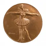 Marco Tobón Mejía, Danza moderna, ca. 1922, Bronce.