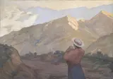 Marco Tulio Salas Vega, Sin título, década de 1940, Óleo sobre lienzo.