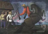 Alipio Jaramillo, Sin título, [década de 1950], Óleo sobre lienzo.