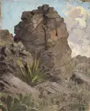 Alejandro Gómez Leal, Sin título, Óleo sobre madera