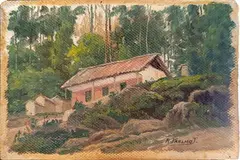 Sin título by Roberto Páramo, Óleo sobre papel., sold Nov 2023