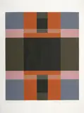 Fanny Sanín, Composición No. 19, 1984, Acrílico sobre papel.