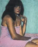 Saturnino Ramírez, Sin título, 1982, Pastel sobre papel.