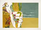 América by Ana Mercedes Hoyos, 1991, Serigrafía sobre papel. Ejemplar Prueba de artista, sold Aug 2023