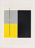 Jesús Rafael Soto, Sin título de la serie Vibrations, [1969], Serigrafía sobre papel. Ejemplar 109 de 200