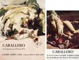 Luis Caballero, Afiche de exposición (2)