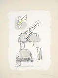 Manuel Henández, Traslación, 1978, Serigrafía sobre papel. Ejemplar 11 de 140
