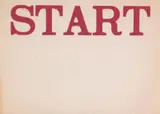 Adolfo Bernal, START, 1980, Serigrafía sobre papel.