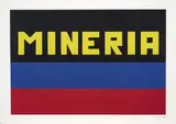 Antonio Caro, Minería, 2004, Serigrafía sobre papel. Ejemplar 8 de 50