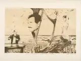 Álvaro Barrios, El mar recordó de pronto los nombres de todos sus ahogados, 1990, Serigrafía sobre papel, Ejemplar 46 de 50