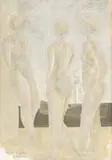 Gustavo Zalamea, Estudio, 1991, Serigrafía sobre papel, Ejemplar 135 de 200