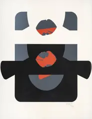 Sin título by Édgar Negret, Serigrafía sobre papel, Ejemplar 42 de 60, sold Aug 2023