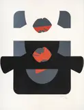 Édgar Negret, Sin título, Serigrafía sobre papel, Ejemplar 42 de 60