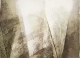 Oscar Muñoz, Sin título, Cera blanda sobre papel, Edición Prueba de artista