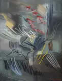 Ignacio Gómez Jaramillo, Sin título, 1966, Óleo sobre lienzo.