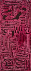 Delcy Morelos, Sin título, 2002, Acrílico sobre madera.