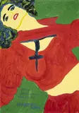 Maripaz Jaramillo, Sin título, 2001, Acrílico sobre papel.