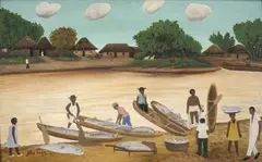 Sin título by Noé León, 1970, Acrílico sobre lienzo., sold Jun 2023