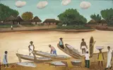 Noé León, Sin título, 1970, Acrílico sobre lienzo.