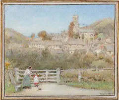 Albert Goodwin, Berrynarbor, North Devon, pencil