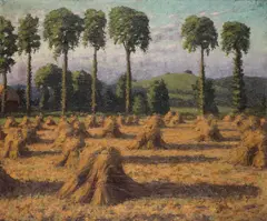 The Harvest by Rudolph Onslow-Ford, oil on canvas, sold Jan 2017