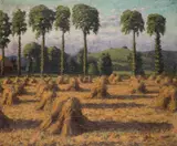 Rudolph Onslow-Ford, The Harvest, oil on canvas