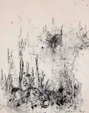 Abstract Composition by Xanti Schawinsky, ink 34cm by 27cm, sold Jan 2017