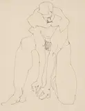 Henri Gaudier-Brzeska, Crouching Nude