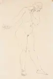 Henri Gaudier-Brzeska, Standing Nude