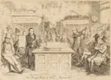 George Cruikshank, The Brighton Reform Bill, engraving