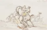 Thomas Rowlandson, A Fall From A Horse
