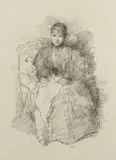 James Abbott McNeill Whistler, Needlework, lithograph