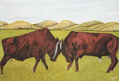 James Lloyd, Fighting Bulls, ink