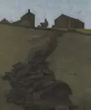 Russell Howarth, Rye Top, Saddleworth, oil on board