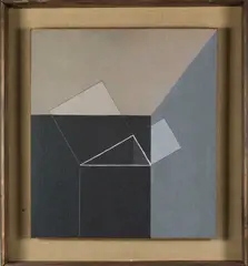 Kenneth Rowntree, Pythagoras Ii, oil on panel