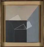 Kenneth Rowntree, Pythagoras Ii, oil on panel