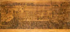 James Basire, Â The Procession Of King Edward Vi, engraving