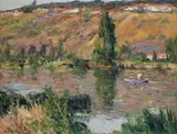 Alexander Jamieson, Vernon-Sur-Seine, The Chalk Cliff, oil on panel