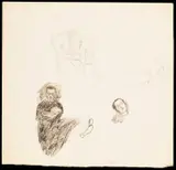 Henry Tonks, A Folio Of Drawings And Letters, ink and pencil