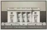 Philip Burgoyne Hudson, Petit Trianon Versailles, watercolour and gouache over pencil 20cm by 32cm