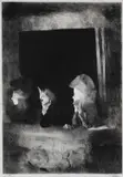 John Copley, Interested Spectators, pencil l