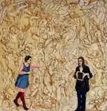 Claire Gavronsky, Circa 14th C - 21st C, oil on linen