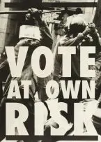 Kudzanai Chiurai, Vote At Own Risk, photolithograph