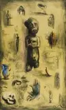 Deborah Bell, Shining through the Shadows, colour etching