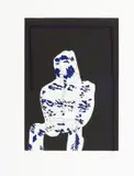 Robert Hodgins, In Solitary, colour etching